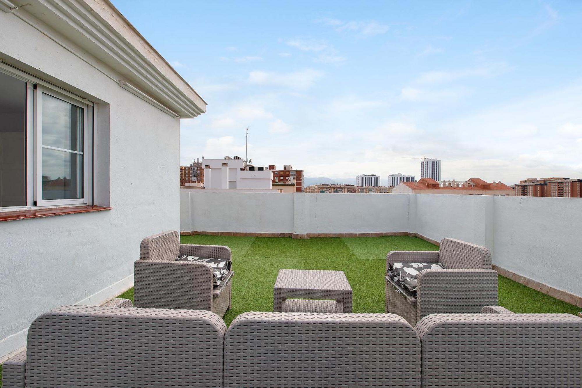 Ferienwohnung Atico Duplex En Málaga Exterior foto