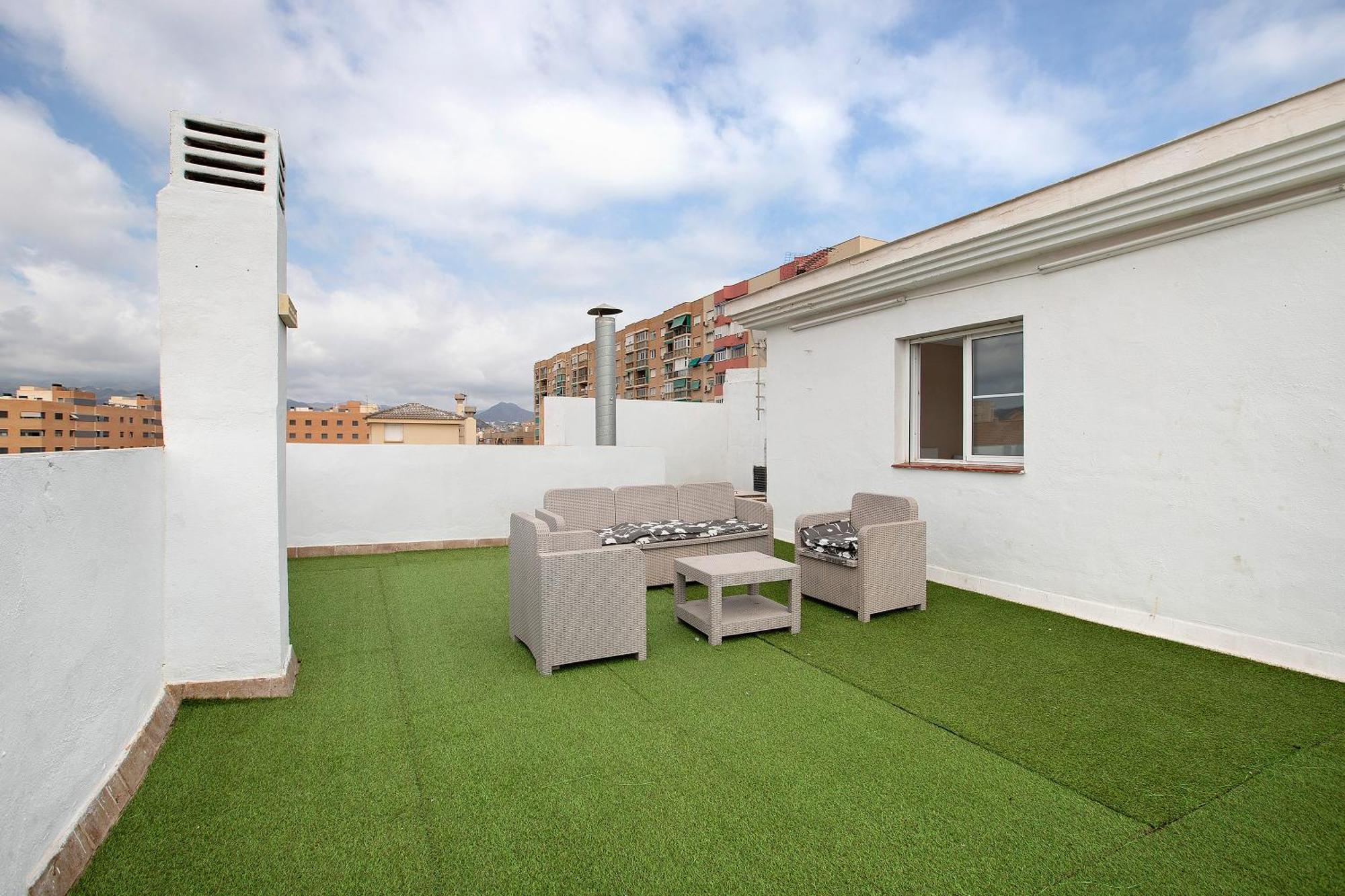 Ferienwohnung Atico Duplex En Málaga Exterior foto