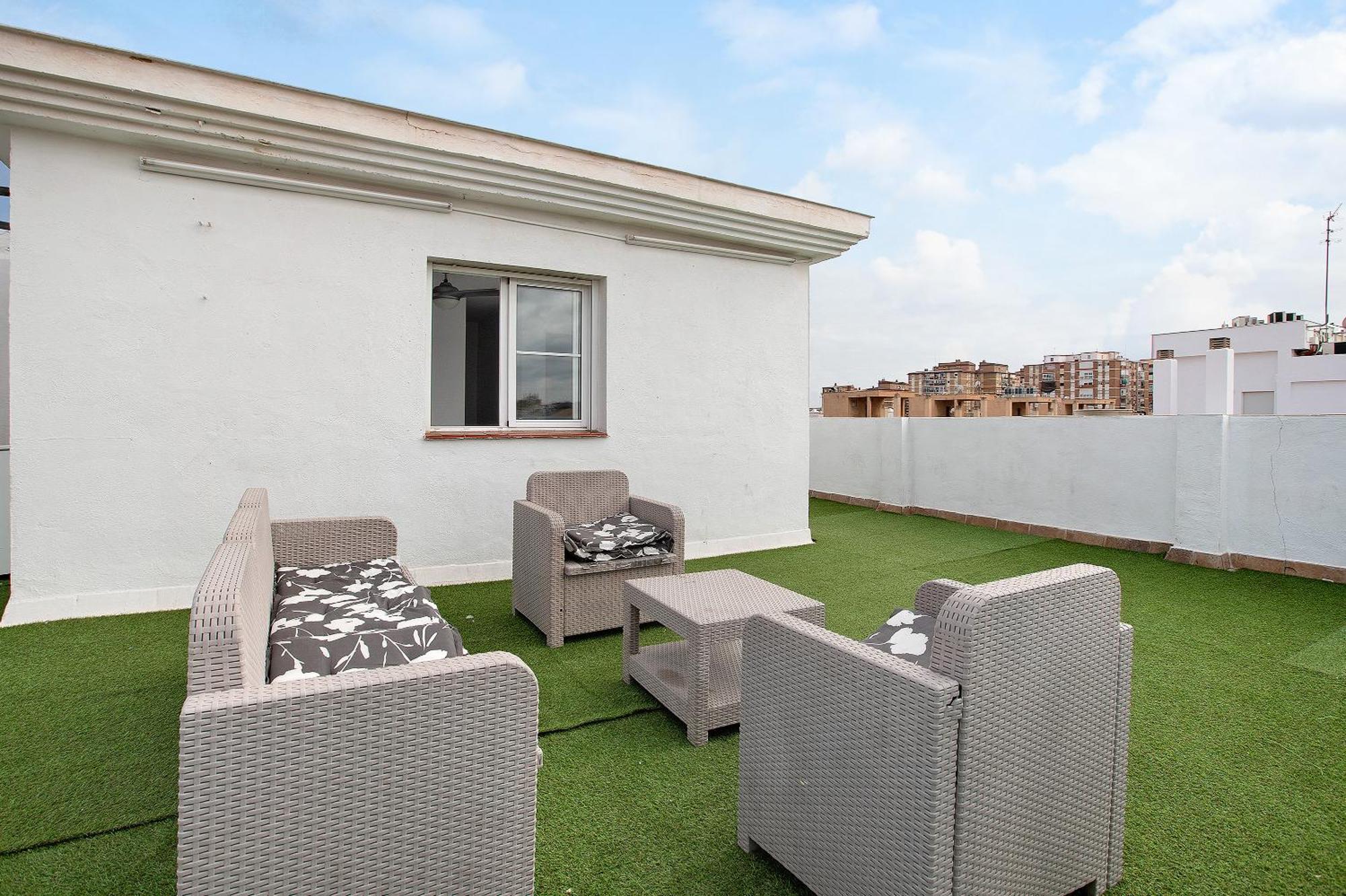 Ferienwohnung Atico Duplex En Málaga Exterior foto